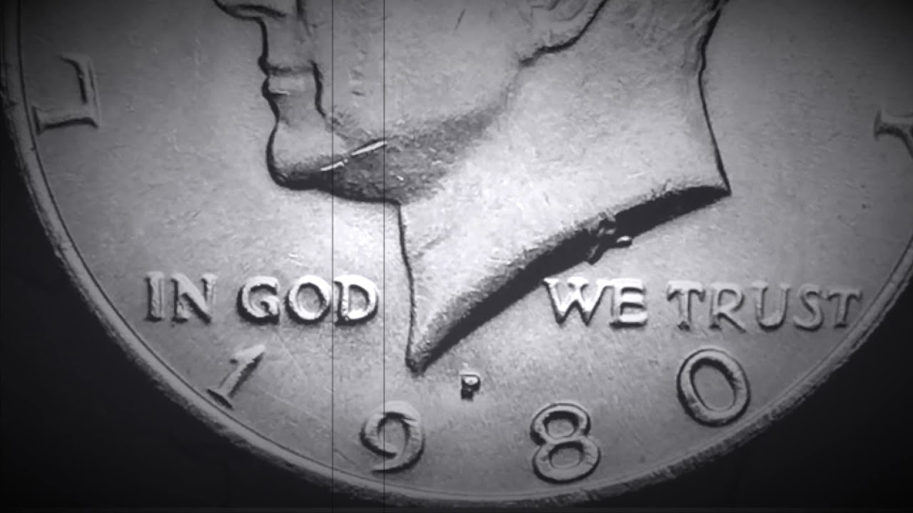 1980-P KENNEDY HALF DOLLAR COIN (COPPER-NICKEL CLAD) SILENT FILM