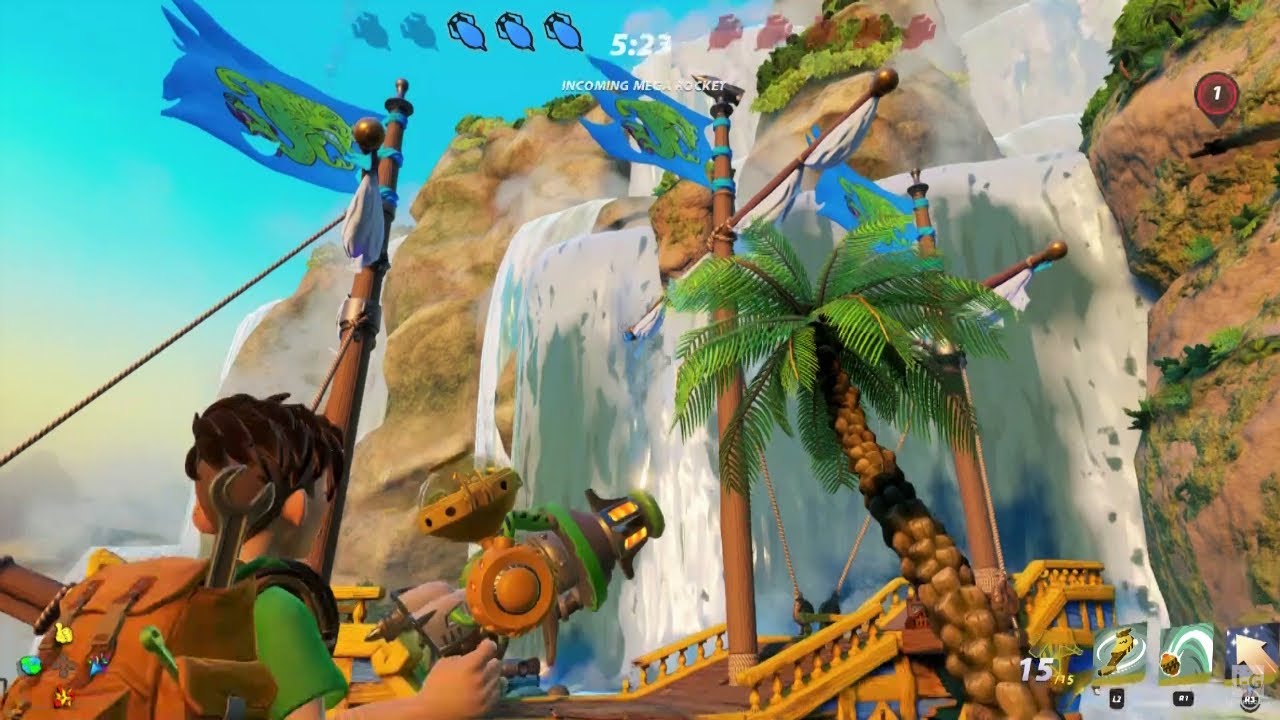 Rocket Arena - PS4 Gameplay (1080p60fps)