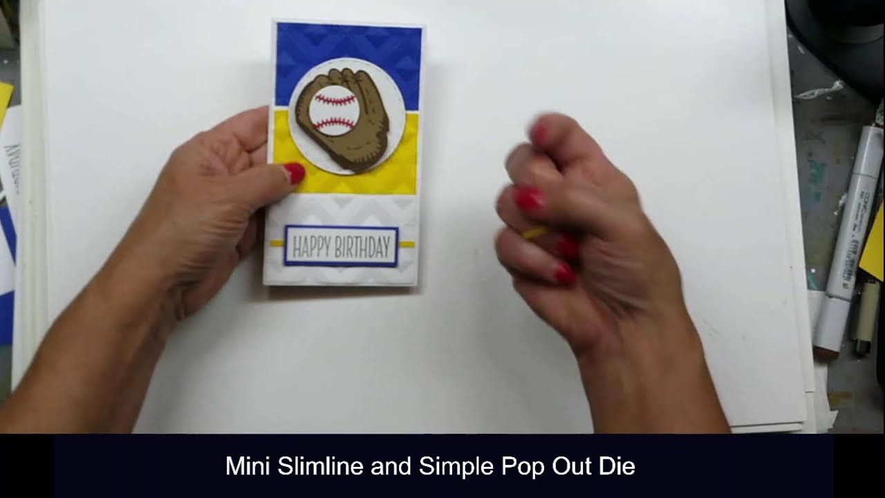 Mini Slimline and Simple Pop Out Die