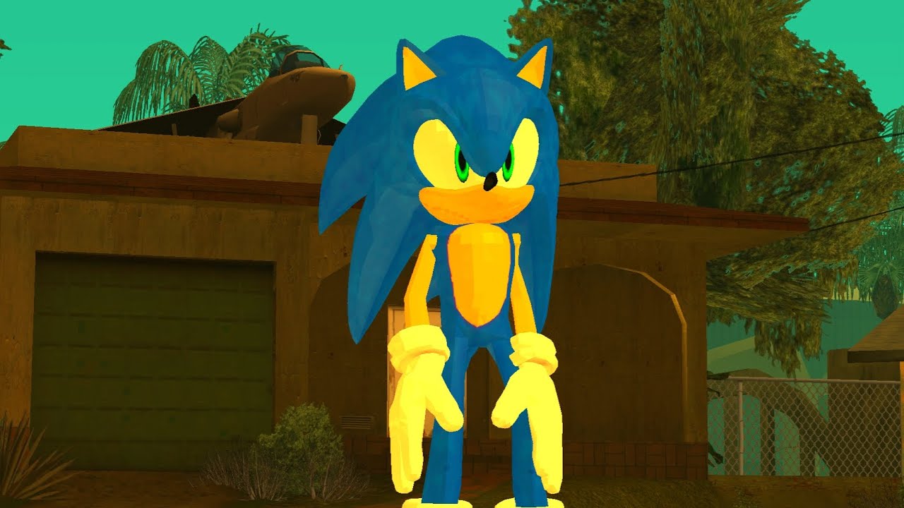 GTA SA - Sonic The Hedgehog | Skins Mod PC/Android