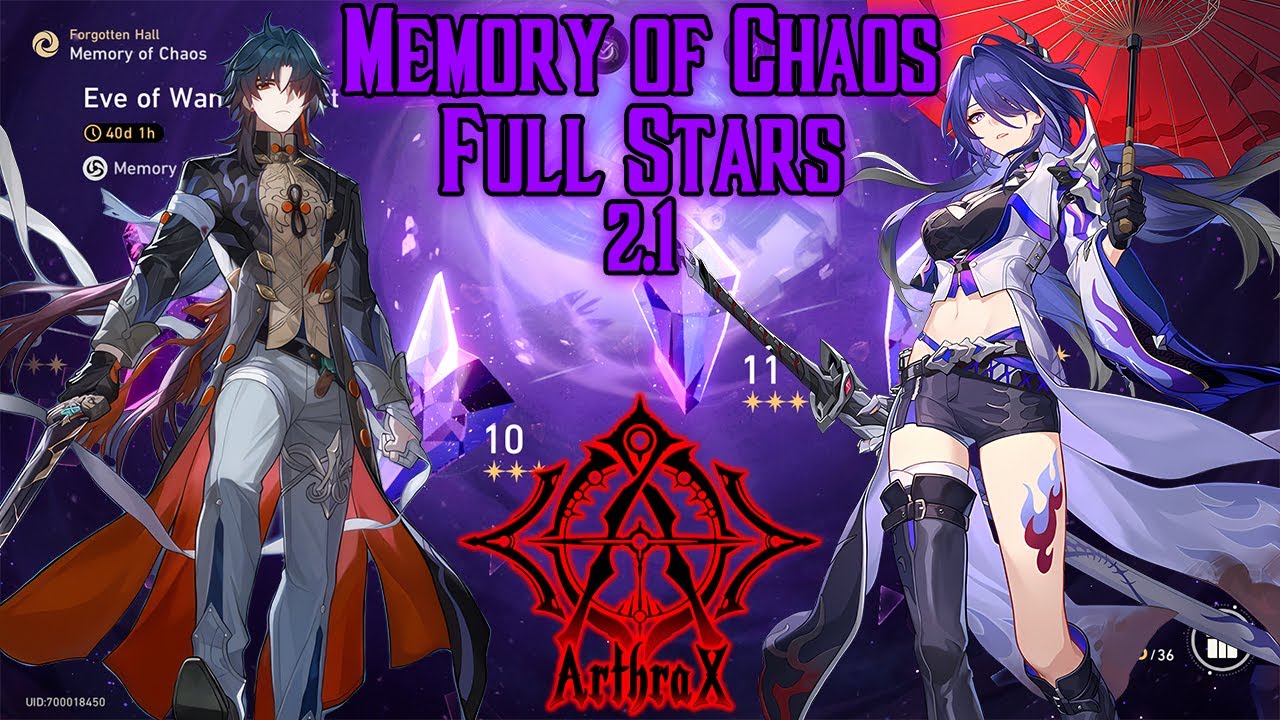2.1 Memory of Chaos Full Stars |  Blade E6 Hyper + Acheron Hyper