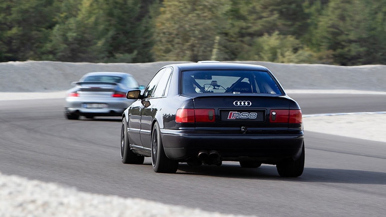 2023-09-09 RS8 Chasing Porsches Gotland Ring