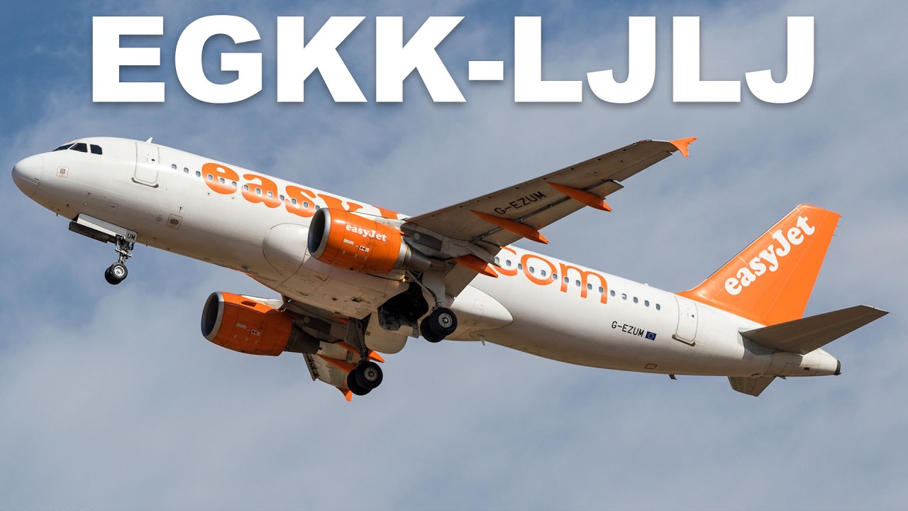 EGKK-LJLJ | A320 | MSFS2024 | VatSim