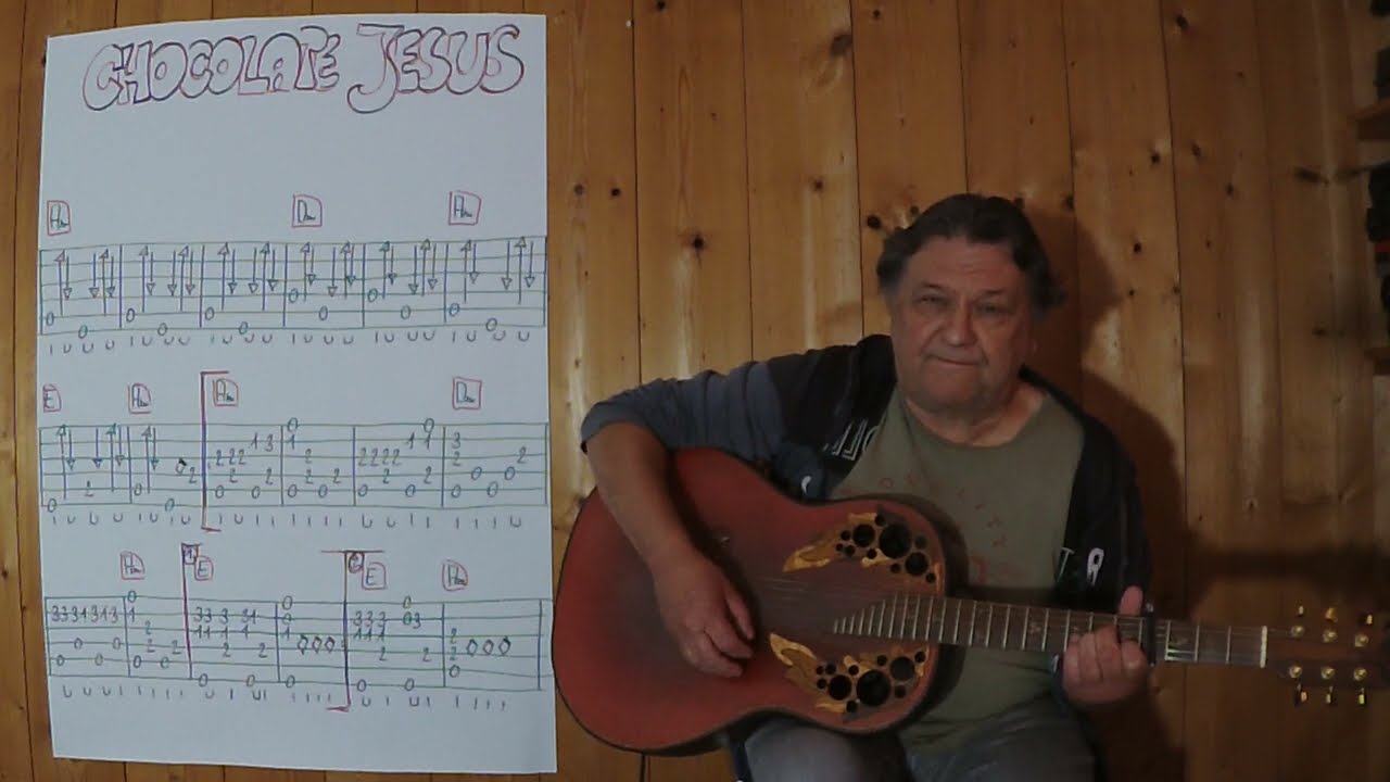 GUITAR Lesson # 617: CHOCOLATE JESUS (Tom Waits)