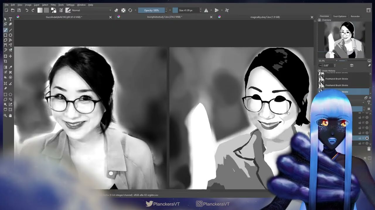 【Krita - Kson Photo Study】It's All About the Face (Part 3)