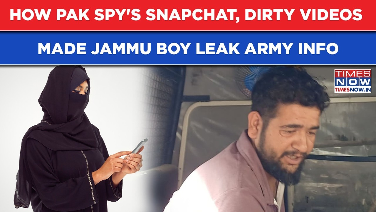 How Pakistan ISI Spy Made Jammu Boy Leak Sensitive Indian Army Info With Snapchat, Obscene Videos