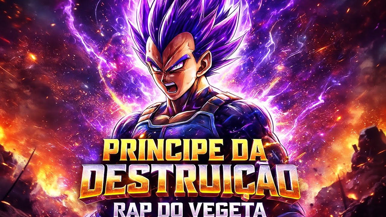 VEGETA — O PRÍNCIPE DA DESTRUIÇÃO 🔥 Rap Hakai (Dragon Ball Rap)
