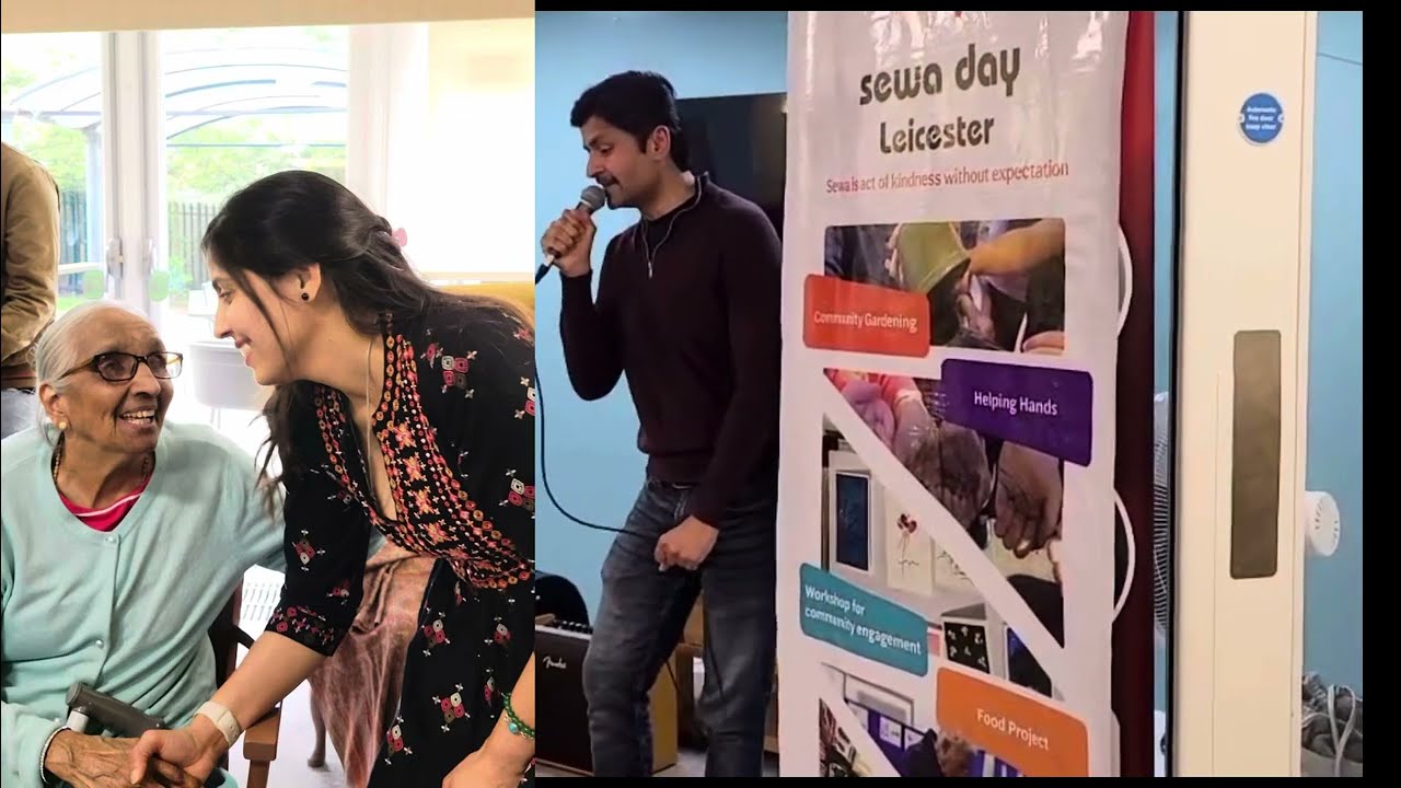 Sewa day Leicester SPREAD SOME JOY with group that is young at ❤️