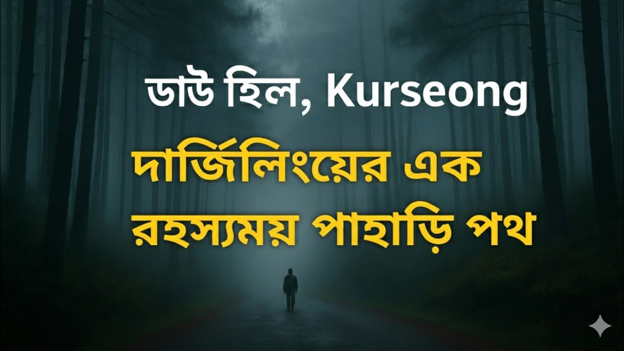 ডাউ হিল, কার্শিয়াং– দার্জিলিংয়ের এক রহস্যময় পাহাড়ি পথ #travel #dowhill #kurseongtour #deathroad 
