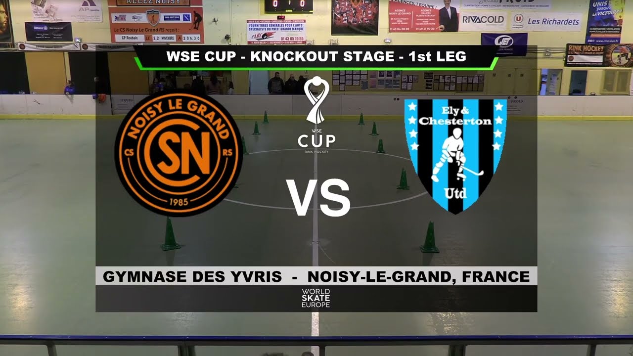 Résumé 1/4 Finale aller WSE CUP 25/26 CS NOISY - ECU (ANG)