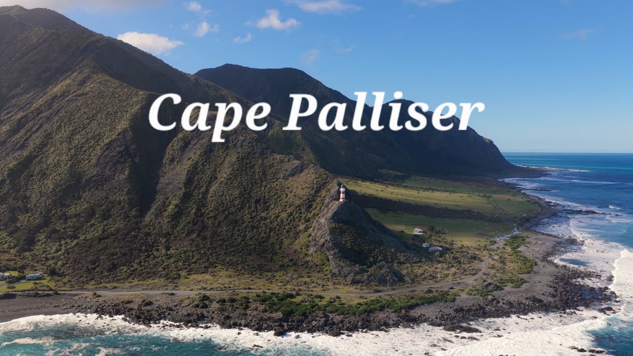 The Wairarapa coastline at Cape Palliser New Zealand 