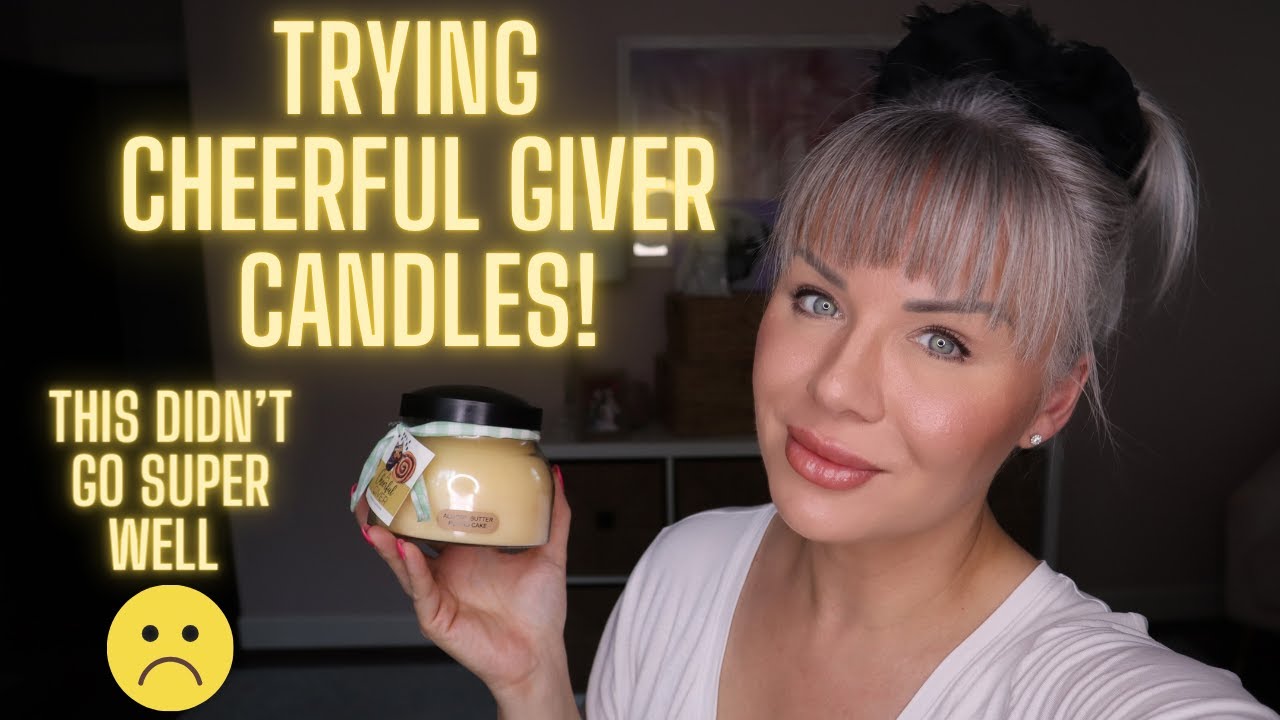 My First (and maybe last) Cheerful Giver Candle Haul & First Sniff Impressions 😬