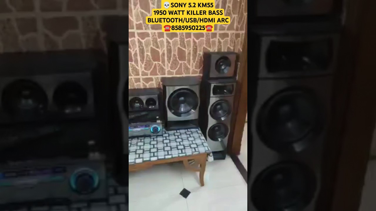 💀SONY 5.2 KM551950 WATT KILLER BASS BLUETOOTH/USB/HDMI ARC☎️8585950225☎️#shorts #vlog #reels #tiktok