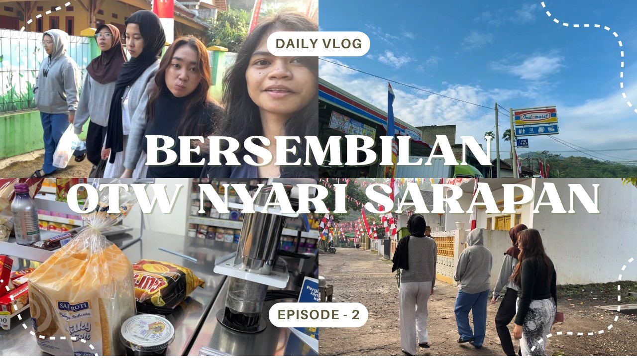 GINI AMAT NYARI BAHAN BUAT SARAPAN!! I Bersembilan Goes to Garut part 4 (Eps 2)