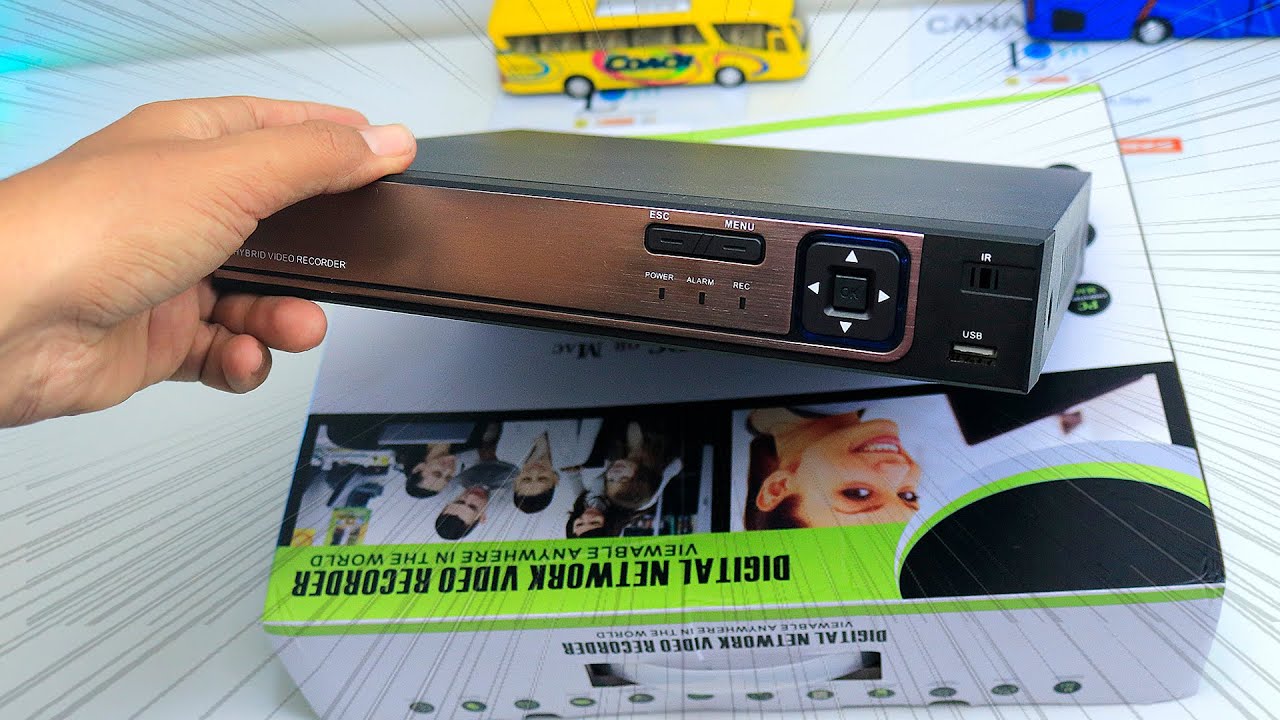 FIQUEI IMPRESSIONADO COM ESTE NVR ONVIF, DETECÇÃO INTELIGENTE DE ROSTO IA