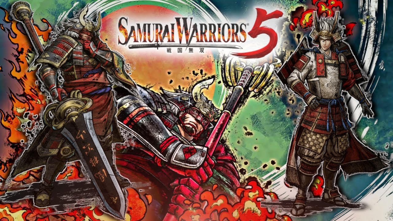 SAMURAI WARRIORS 5 Shingen Takeda & Katsuyori Takeda Game Play Full HD -  1080P 60FPS