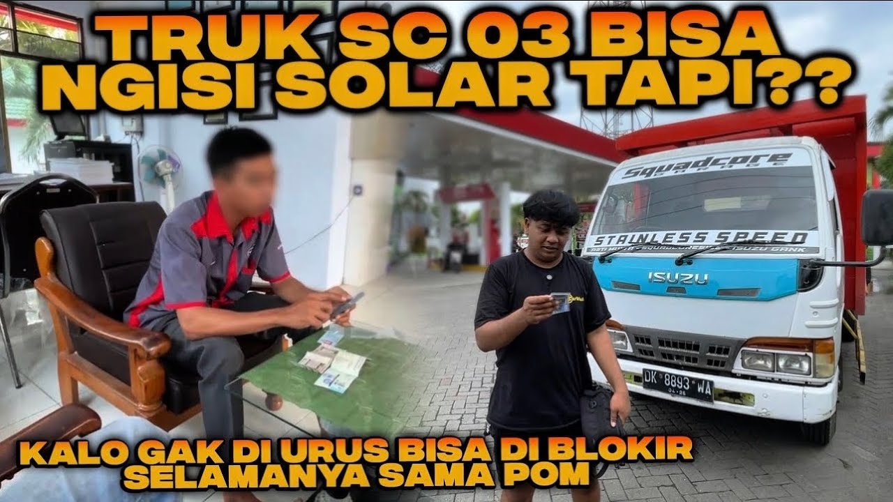 TERNYATA RIBET‼️ NGURUS BARCODE SOLAR BUAT TRUK SC 03