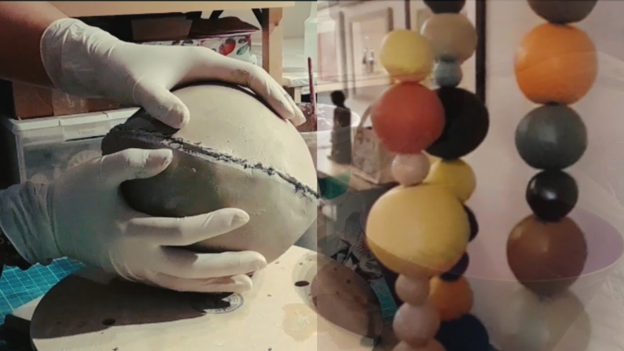 MAKING POTTERY TOTEM POLE #ceramic #clay