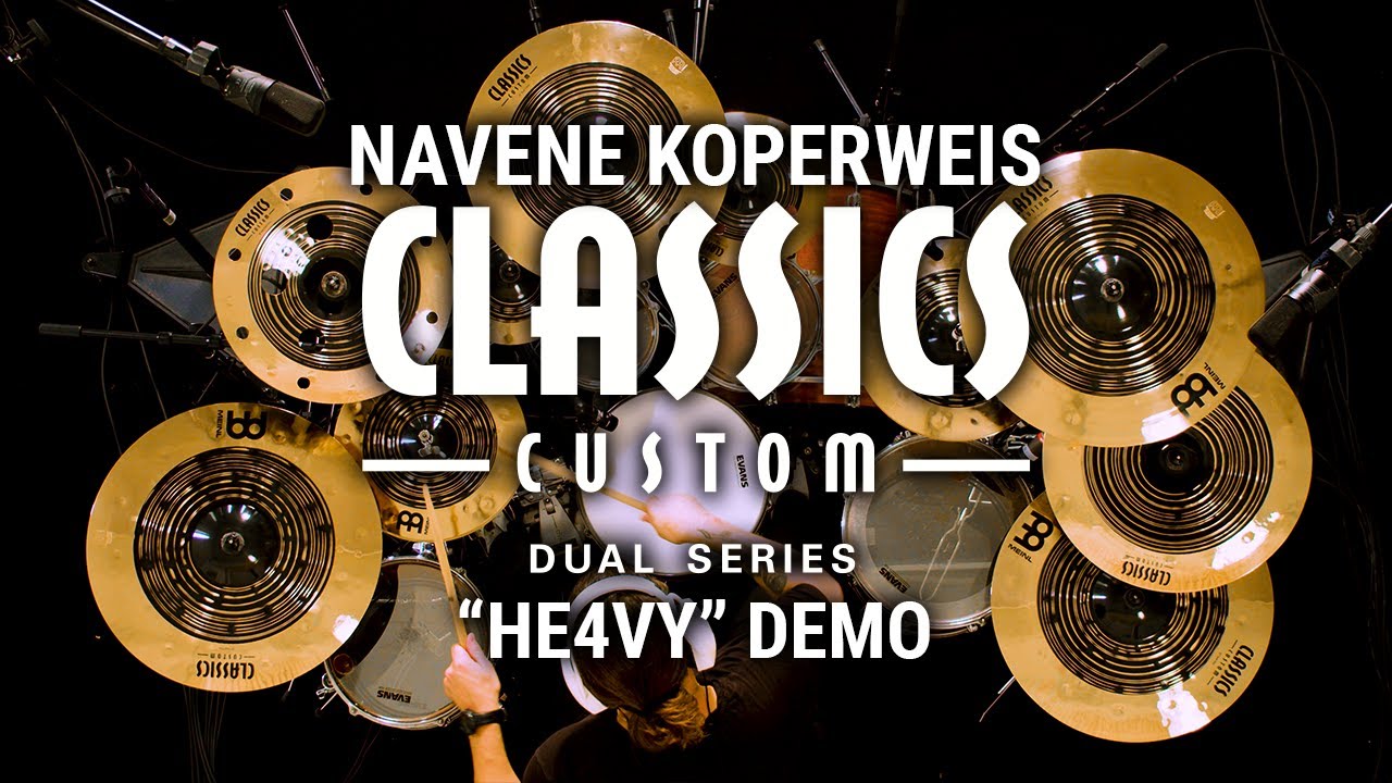 Meinl Cymbals - Classics Custom Dual - Navene Koperweis 
