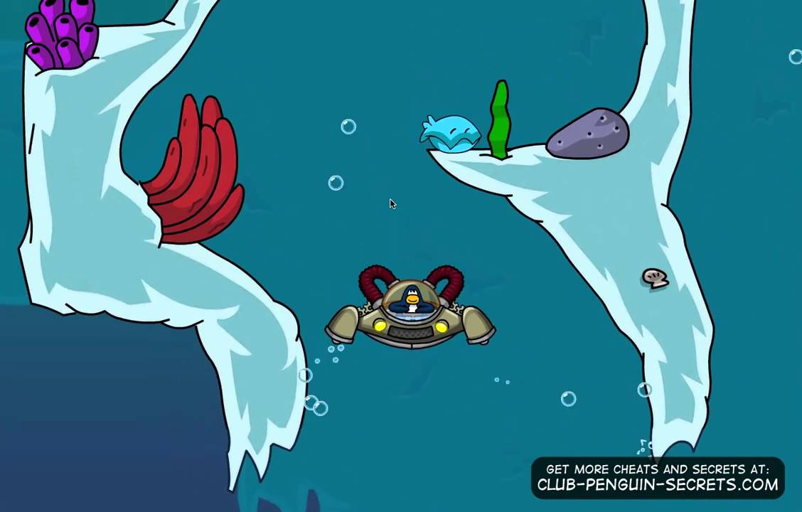 Club Penguin Cheats - Aqua Grabber Clam Waters