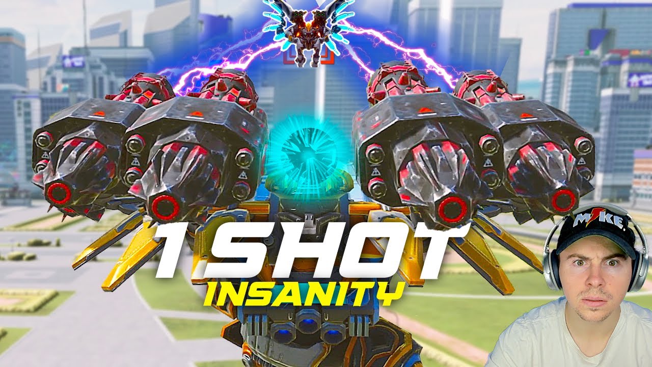 First Ever OVERPOWERED Zeus... Seven '1 Shot Kill' Insanity | MORE Damage | War Robots