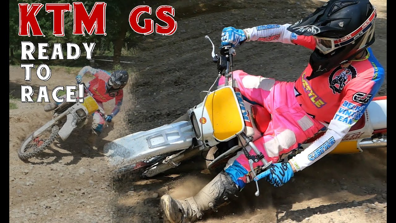 KTM GS 125 1989 IN PISTA: E' DAVVERO INGUIDABILE?!