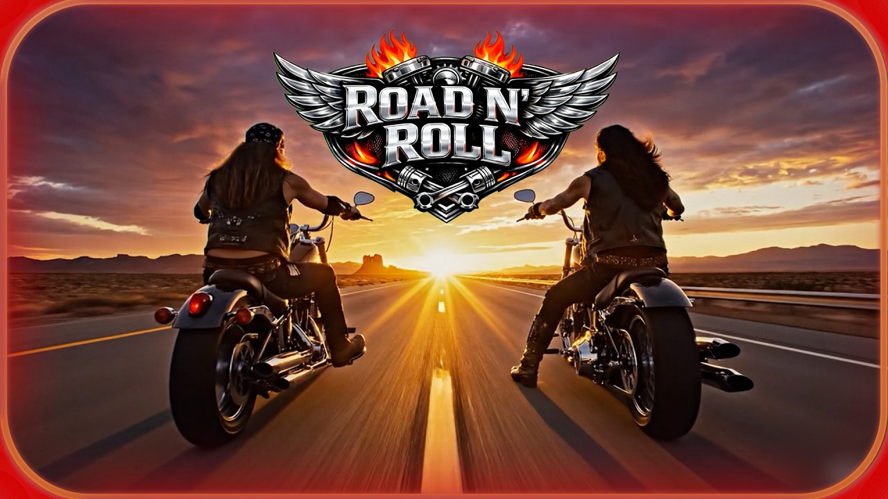 Best Music Rock N Roll 🎸 Road N' Roll 🔥 Highway Rock Anthems ⚡ Ride Loud, Live Free
