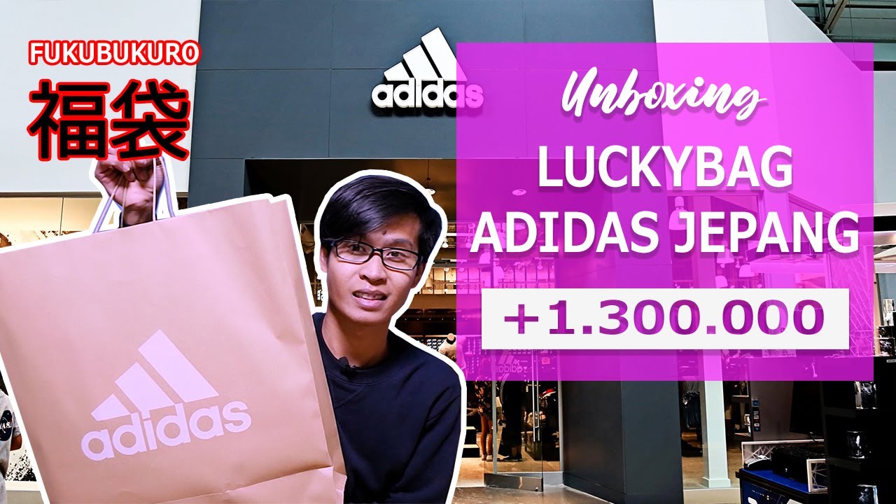 UNBOXING LUCKY BAG 2021 ADIDAS JEPANG - FUKUBUKURO