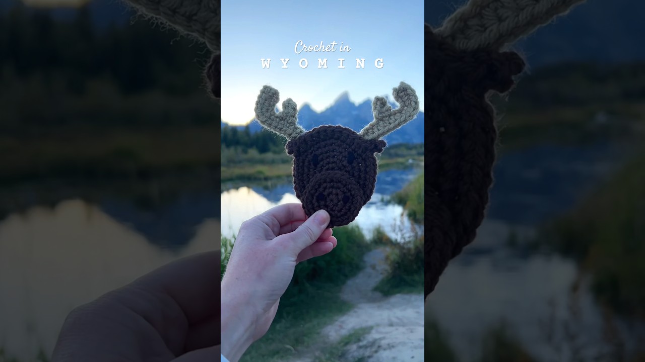 Crochet Appliqu&eacute;s in Wyoming #crochet #crochetpatterns #crochetapplique #crocheting