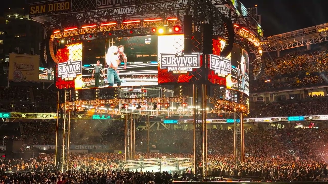 Dom Mysterio vs John Cena at Survivor Series San Diego 2025