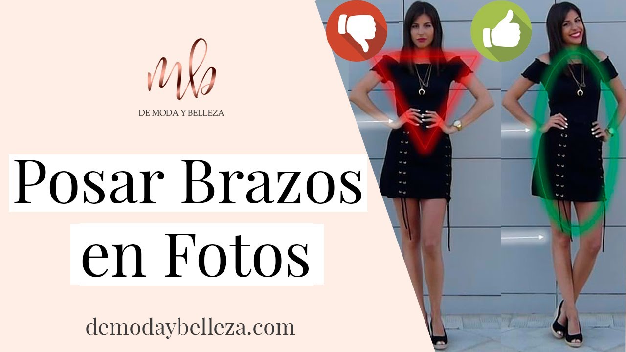 Poses para foto | Cómo posar los brazos en las fotos