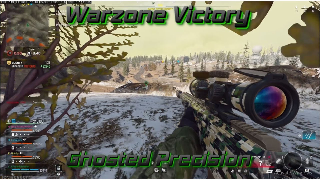 Warzone Victory BO Season 1 Reloaded - January 2026 (Hawker - M15 AR)