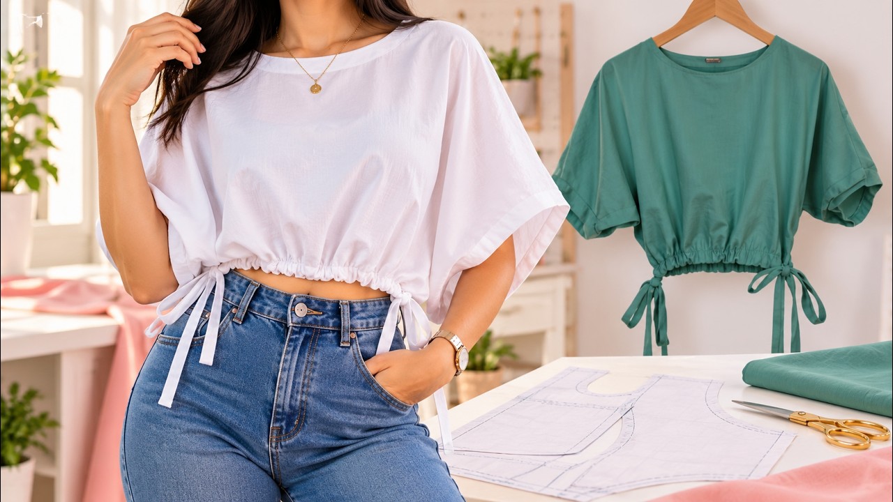 Blusa manga enteriza: Tutorial COMPLETO para principiantes