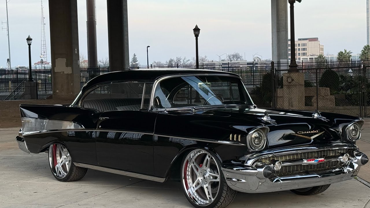 FOR SALE CALL 9168567931 or Victorylapclassics.net  1957 LSA Supercharged Belair Restomod 