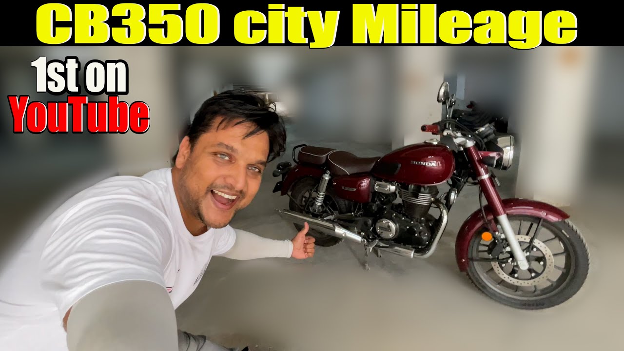 HONDA CB350 CITY MILEAGE 🤯 | 1st on YouTube | No one did a mileage test like this| DEKHO ek BAAR 🥸