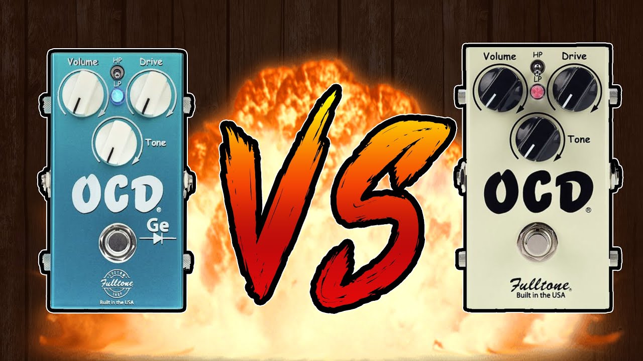 Fulltone OCD V2  vs OCD GE Overdrive Pedal Comparison