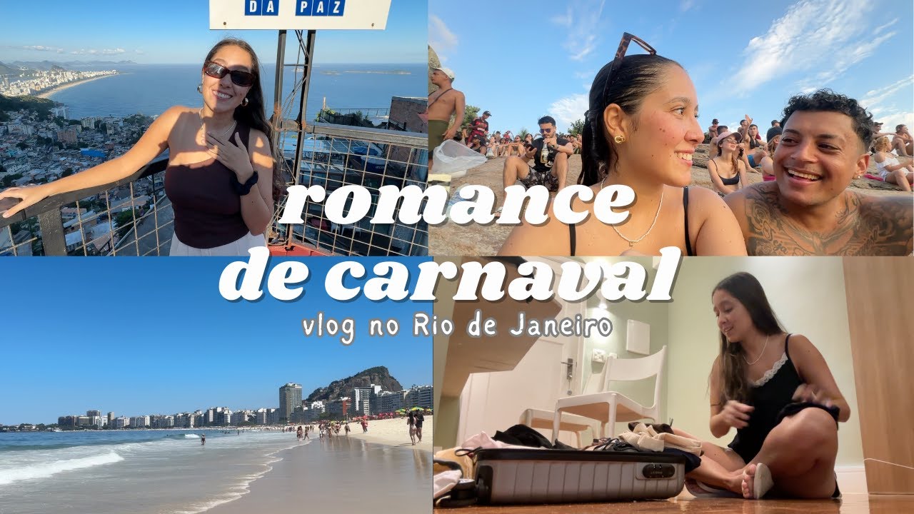 vivi um romance de carnaval no Rio de Janeiro  | vlog da viagem