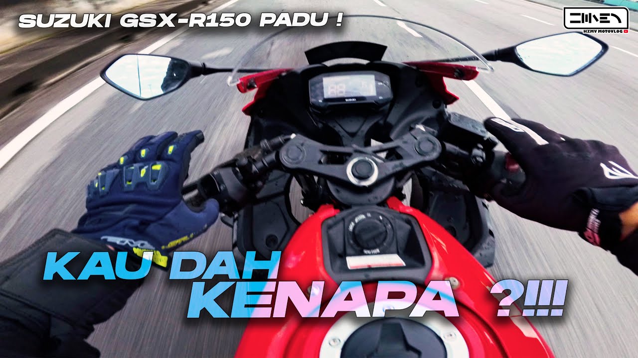 MOTOR SPORT BIKE 150CC PALING POWER DAN BEST  🔥 | Suzuki GSX-R150 Malaysia [4K]