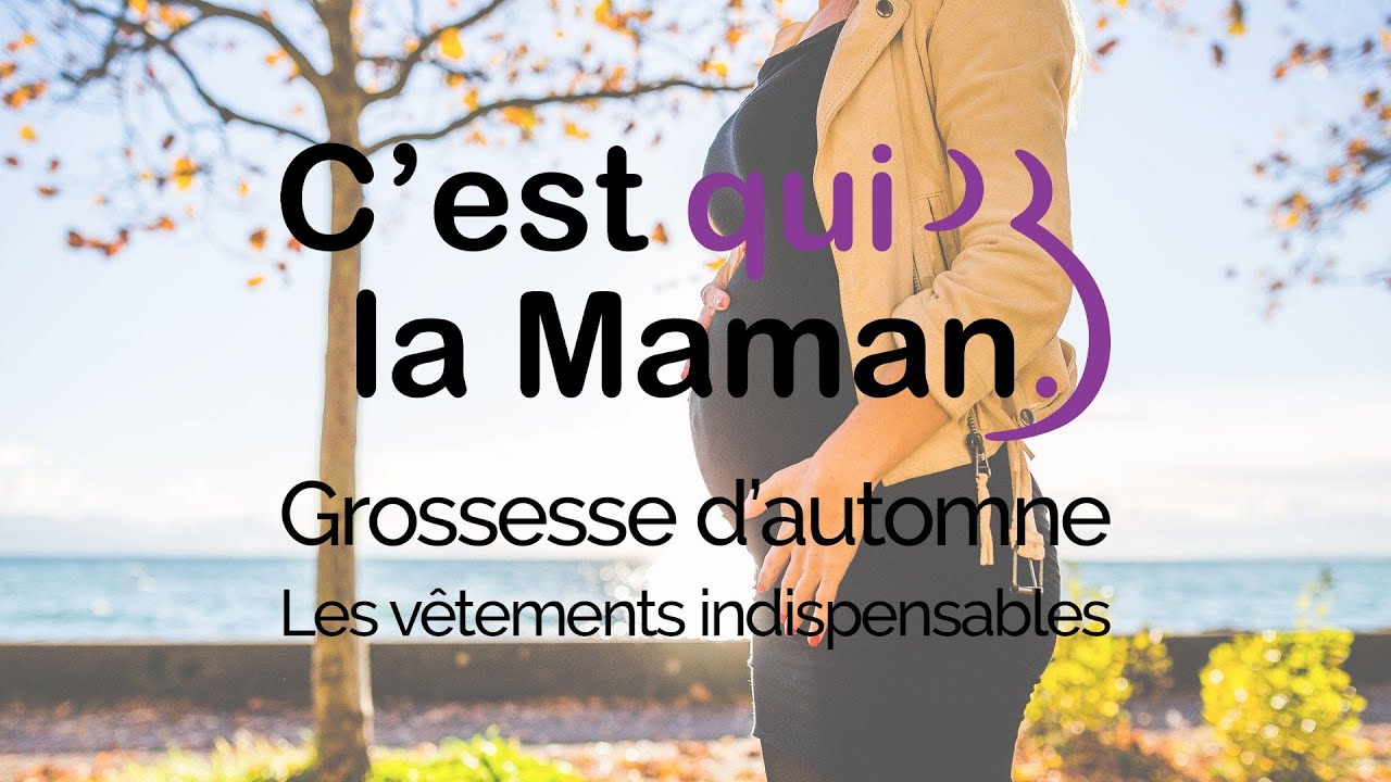 Grossesse d'automne : les v&ecirc;tements indispensables