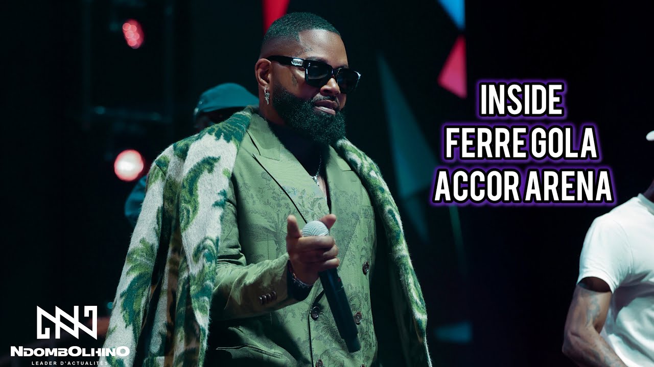 INSIDE ‼️ Ferre Gola ACCOR ARENA BERCY ...🇨🇵