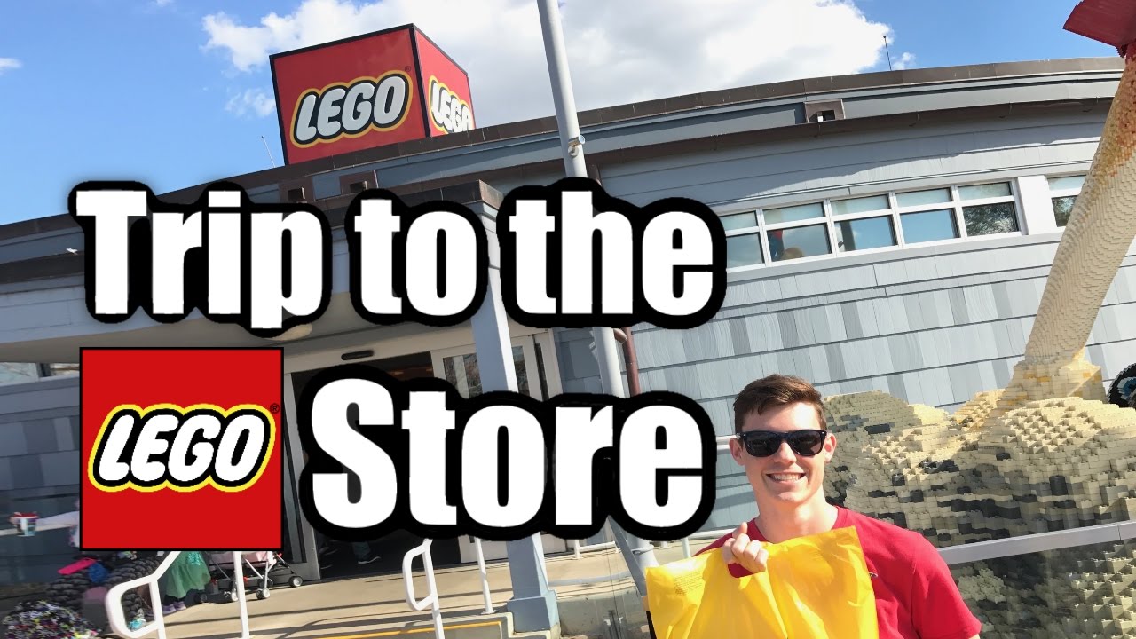 Going to the Disney Springs LEGO Store - A Crappy Vlog!