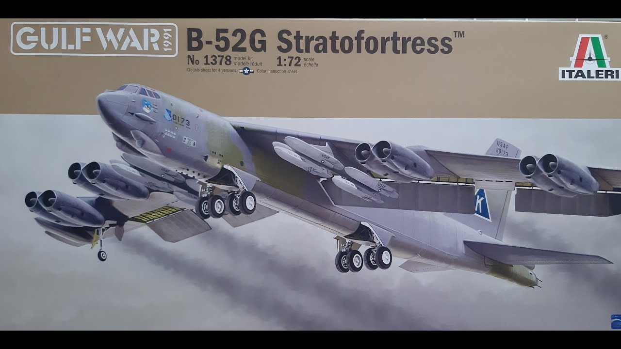 Building the Legendary B-52G Stratofortress Model