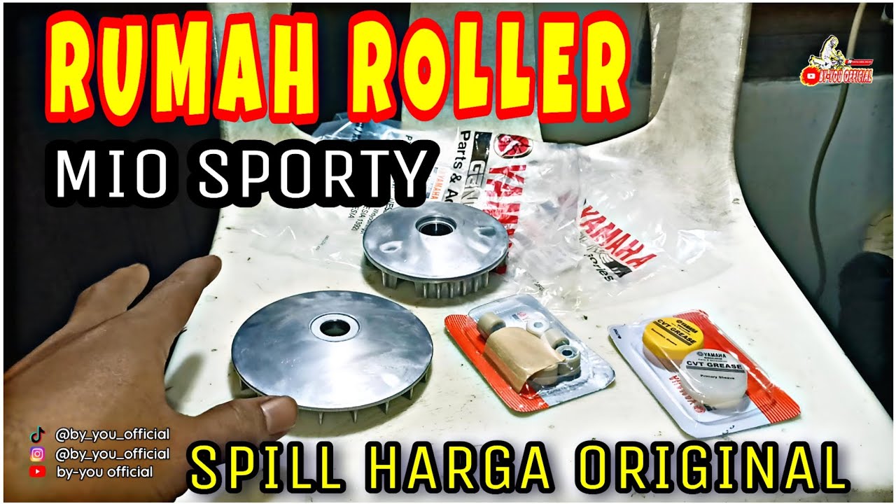 RUMAH ROLLER MIO SPORTY ORIGINAL ‼️ RIVIEW HARGA TERJANGKAU #miosmile #miosporty 