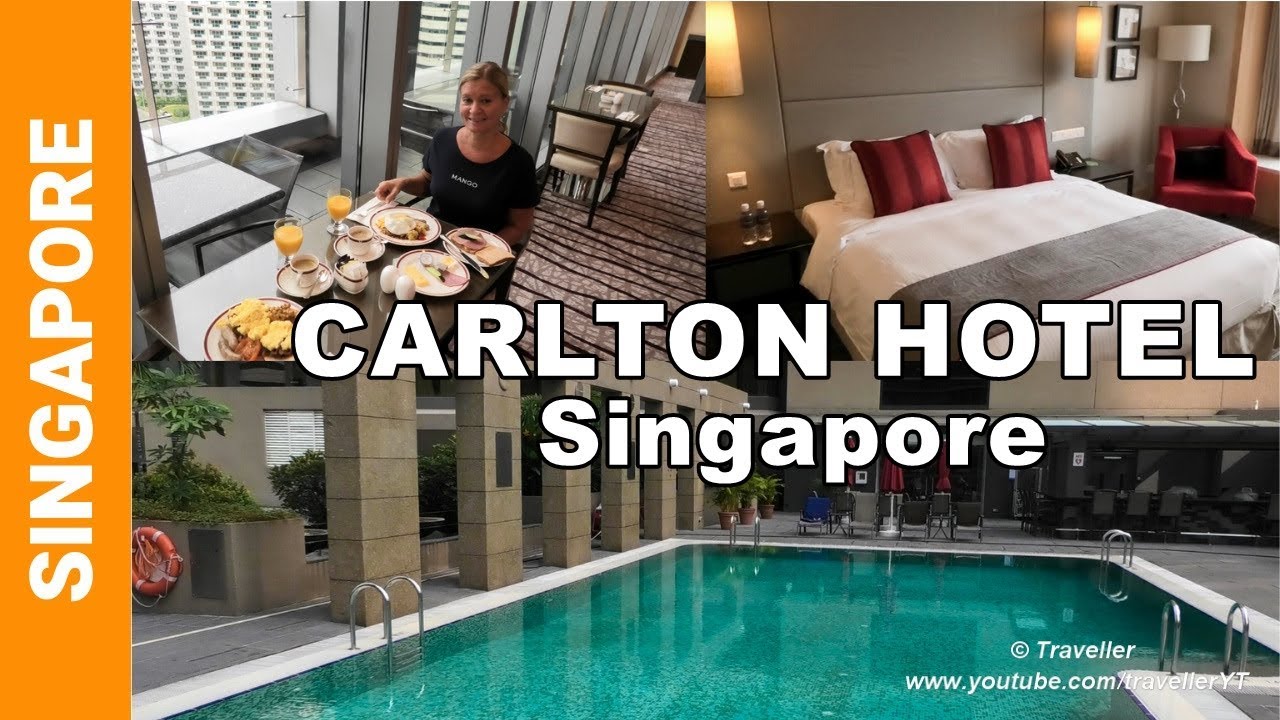 CARLTON Hotel Singapore Review - Premium Club Room with Lounge Access & Breakfast Buffet