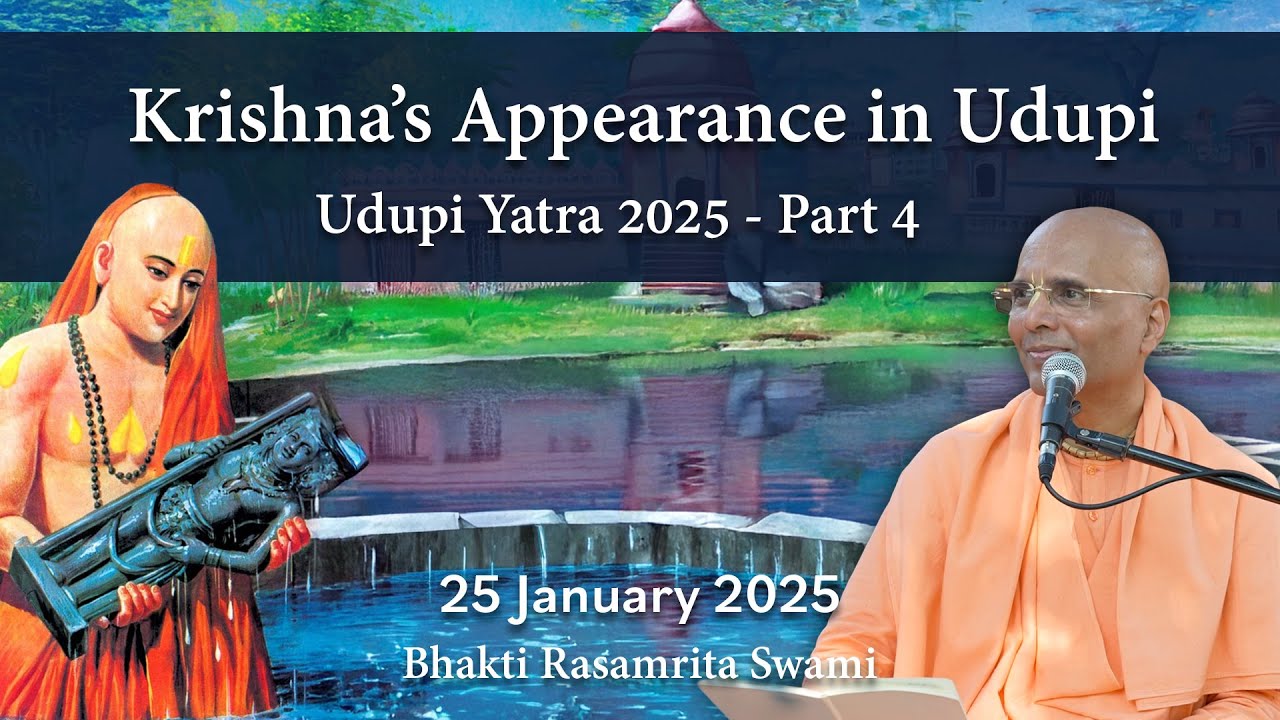 Krishna’s Divine Appearance in Udupi and the Legacy of Madhvacharya - Bhakti Rasamrita Swami