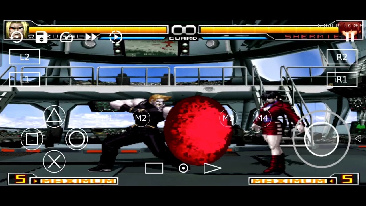 KOF 2002 UM | Rugal vs Orochi Team | AetherSX2 Android
