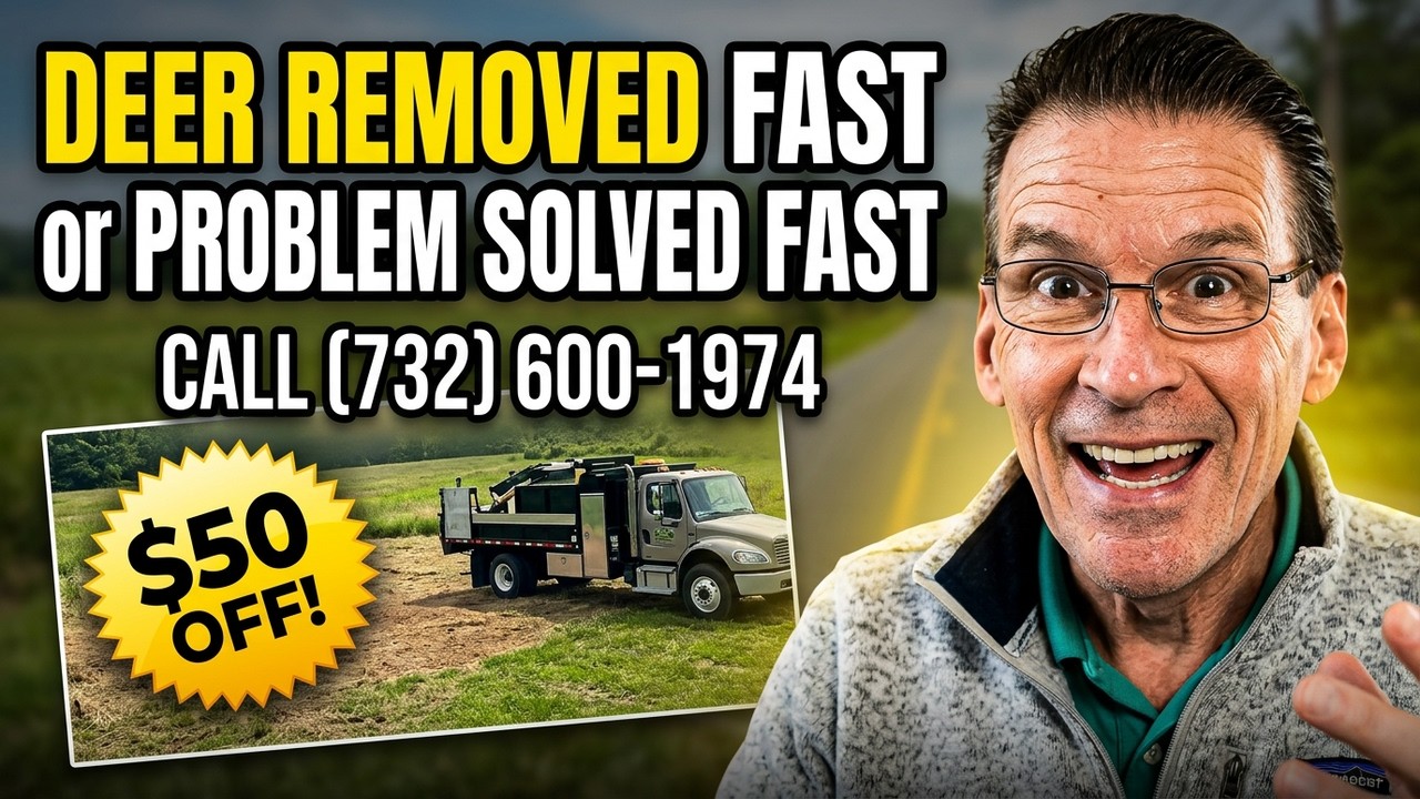 Dead Deer Removal Across New Jersey | Same-Day Pickup Guaranteed