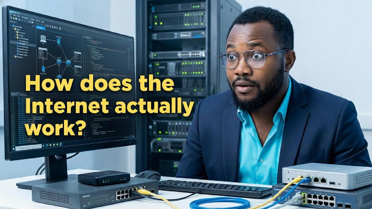 How the Internet ACTUALLY Works (Explained in the Simplest Way Possible)