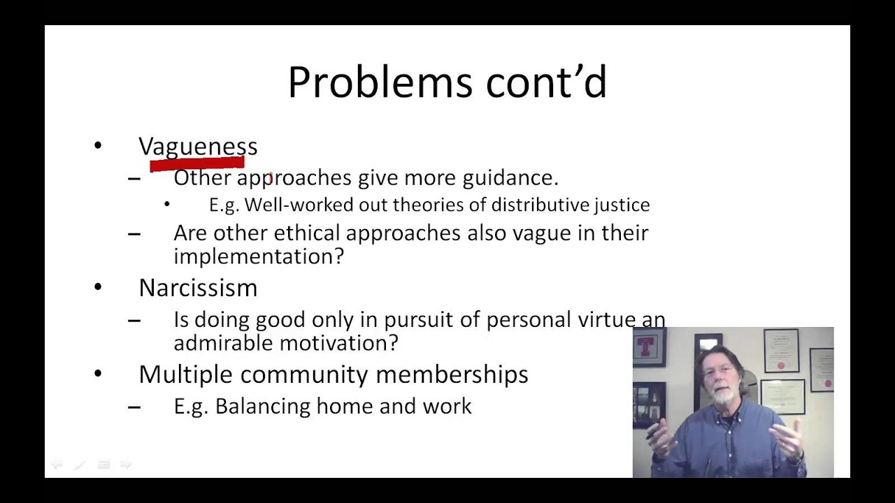 7.5 Problems with virtue ethics (12:02)