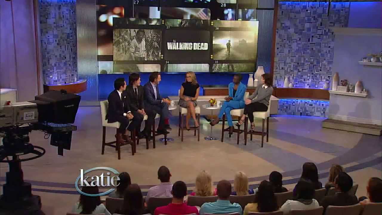 Lauren Cohan - interview - Katie Couric Show